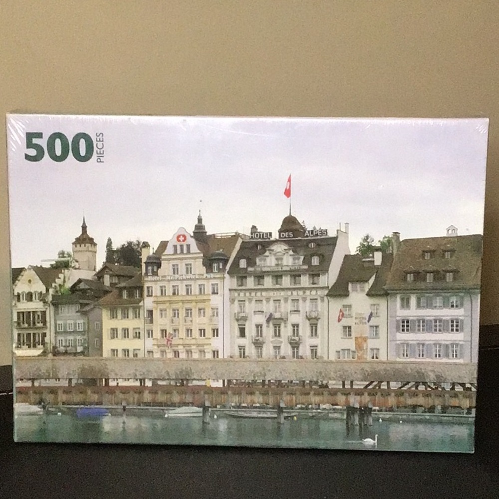 Hotel Des Alpes 500 Piece Puzzle